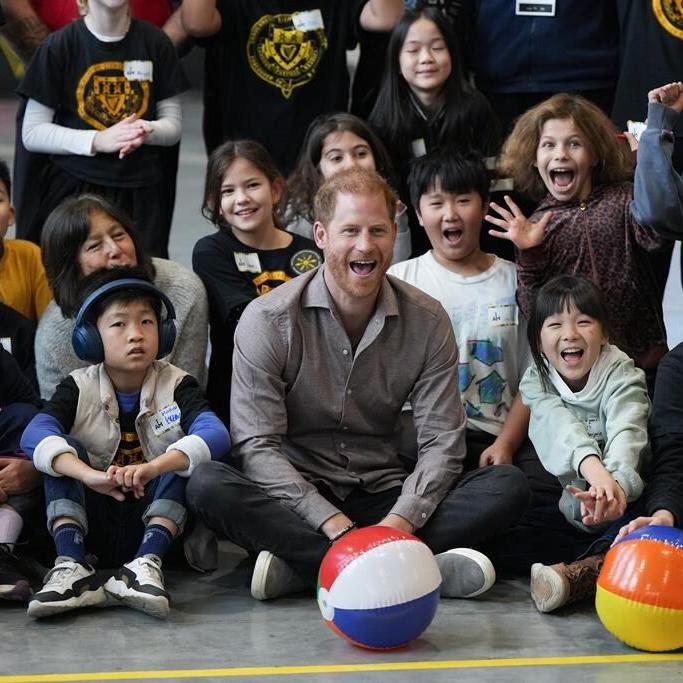 Prince Harry in Vancouver as Invictus Games school program launches online